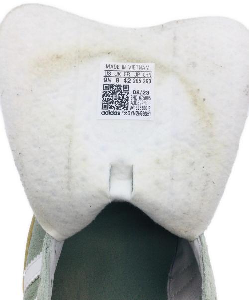 adidas（アディダス）adidas (アディダス) GAZELLE BOLD グリーン×ホワイト サイズ:US9 1/2、UK8、FR42、JP265、CHN260の古着・服飾アイテム