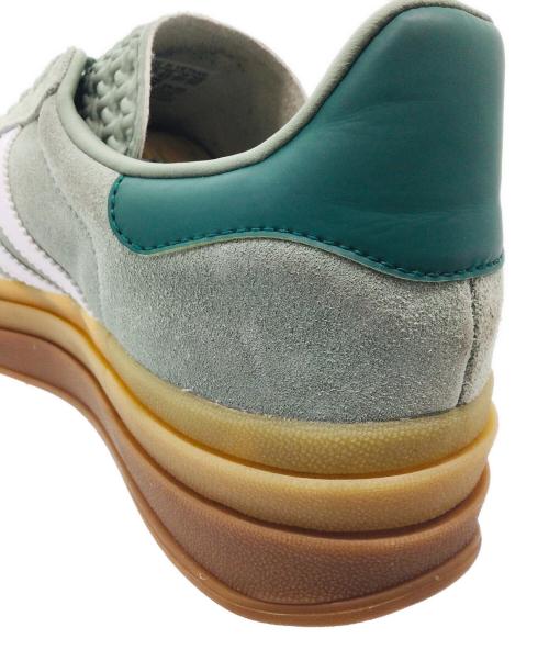 adidas（アディダス）adidas (アディダス) GAZELLE BOLD グリーン×ホワイト サイズ:US9 1/2、UK8、FR42、JP265、CHN260の古着・服飾アイテム