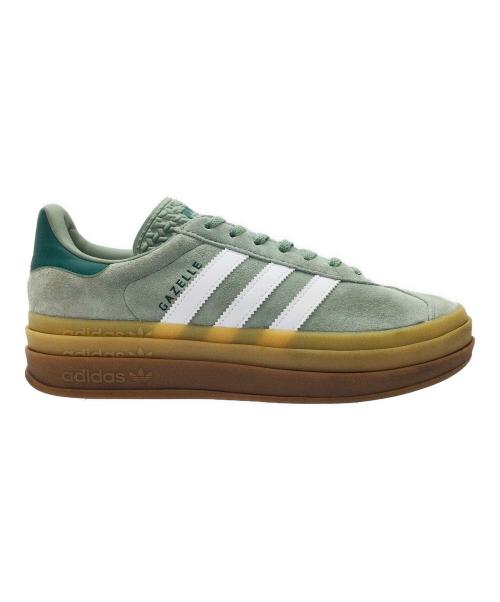 adidas（アディダス）adidas (アディダス) GAZELLE BOLD グリーン×ホワイト サイズ:US9 1/2、UK8、FR42、JP265、CHN260の古着・服飾アイテム