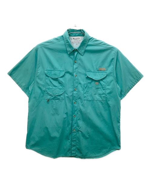 Columbia（コロンビア）Columbia (コロンビア) 90s PFG フィッシングシャツ ミント サイズ:XXLの古着・服飾アイテム
