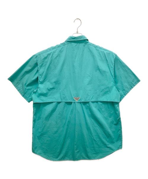 Columbia（コロンビア）Columbia (コロンビア) 90s PFG フィッシングシャツ ミント サイズ:XXLの古着・服飾アイテム