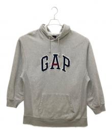 GAP（ギャップ）の古着「OLD 90s プルオーバーパーカー」｜グレー×ネイビー