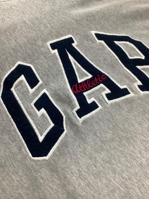 GAP（ギャップ）GAP (ギャップ) OLD 90s プルオーバーパーカー グレー×ネイビー サイズ:Lの古着・服飾アイテム