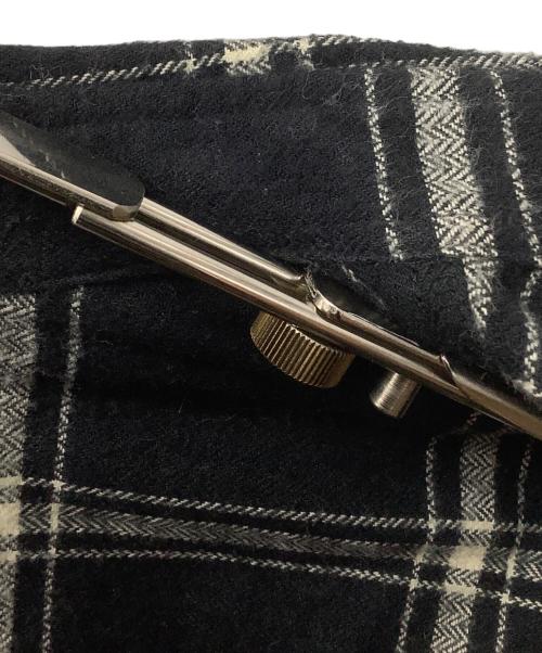 Barbour（バブアー）Barbour (バブアー) 2002242　ネルシャツ ブラック×ベージュ サイズ:Sの古着・服飾アイテム
