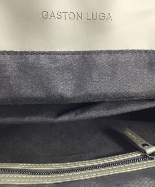 GASTON LUGA（ガストンルーガ）GASTON LUGA (ガストンルーガ) リュック カーキの古着・服飾アイテム