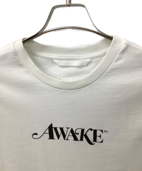 MONCLER（モンクレール）MONCLER (モンクレール) AWAKE (アウェイク) F10928C70810 V8141　Tシャツ ホワイト×ブラック サイズ:Sの古着・服飾アイテム