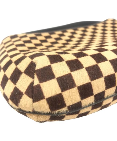 LOUIS VUITTON（ルイ ヴィトン）LOUIS VUITTON (ルイ ヴィトン) ダミエ・ソバージュ タイガー ミニハンドバッグ ベージュ×ブラウンの古着・服飾アイテム