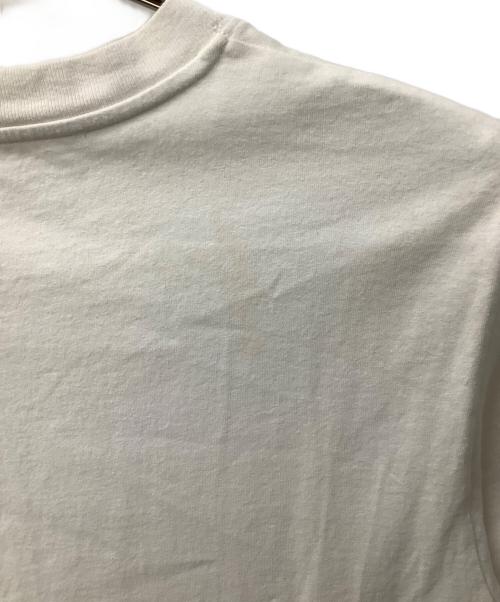 OFFWHITE（オフホワイト）OFFWHITE (オフホワイト) CHEST LOGO Tee ホワイト×ブラック サイズ:Mの古着・服飾アイテム