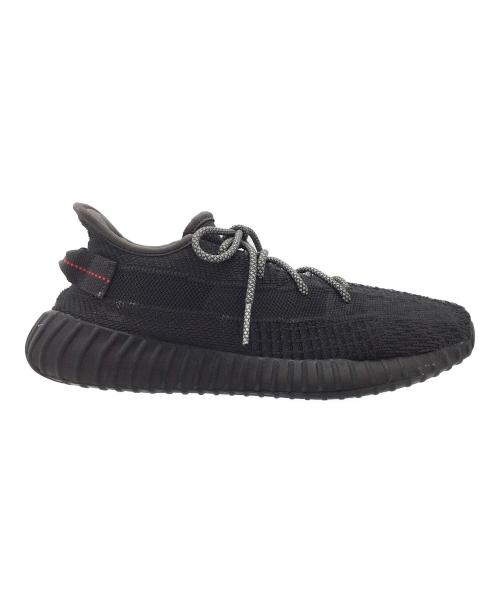 adidas（アディダス）adidas (アディダス) YEEZY BOOST 350 V2 BLACK ブラック サイズ:US9 1/2、UK9、FR43 1/3、JP275、CHN265の古着・服飾アイテム