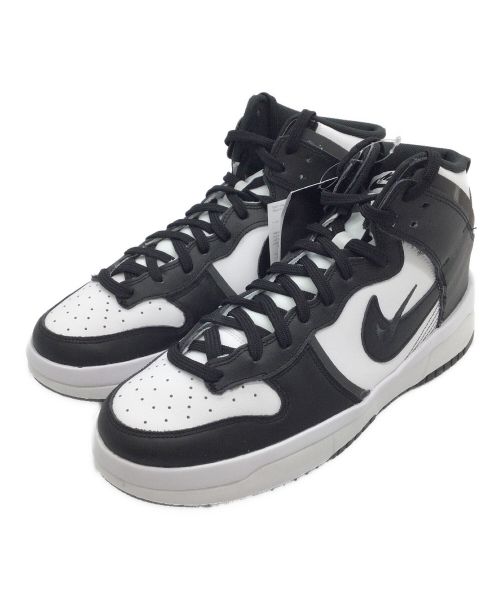 NIKE（ナイキ）NIKE (ナイキ) DUNK HIGH UP ブラック×ホワイト サイズ:US11.5、UK9、EUR44、cm28.5、BR42、CN285(2.5)の古着・服飾アイテム