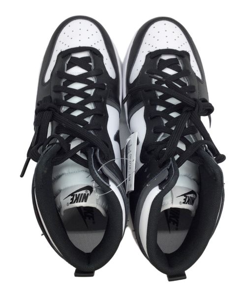 NIKE（ナイキ）NIKE (ナイキ) DUNK HIGH UP ブラック×ホワイト サイズ:US11.5、UK9、EUR44、cm28.5、BR42、CN285(2.5)の古着・服飾アイテム