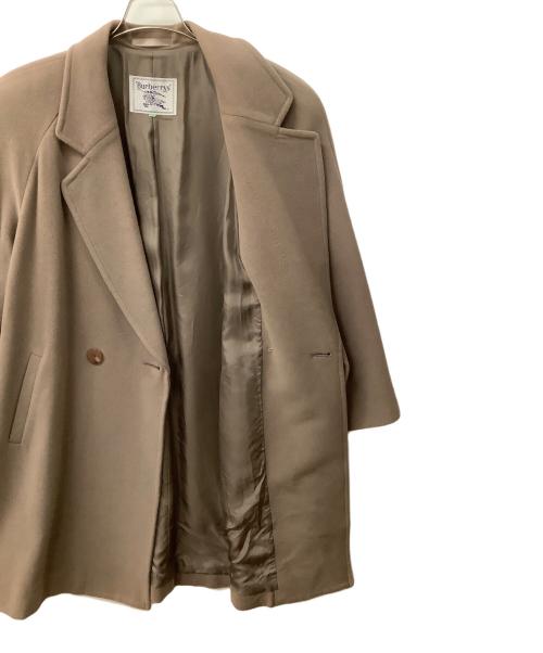BURBERRY（バーバリー）BURBERRY (バーバリー) FNA17-950　白タグ ウールチェスターコート ブラウン サイズ:9ARの古着・服飾アイテム