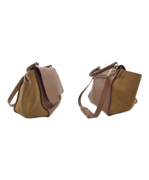 CELINE（セリーヌ）CELINE (セリーヌ) 2WAYバッグ ブラウンの古着・服飾アイテム