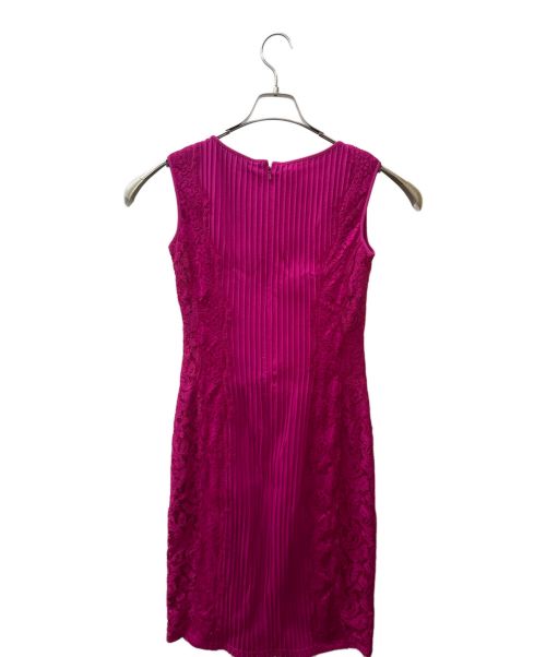 TADASHI SHOJI（タダシ ショージ）TADASHI SHOJI (タダシ ショージ) ドレスワンピース ショッキングピンク サイズ:XLの古着・服飾アイテム