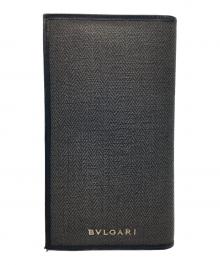 BVLGARI（ブルガリ）の古着「長財布」｜ブラック×グレー