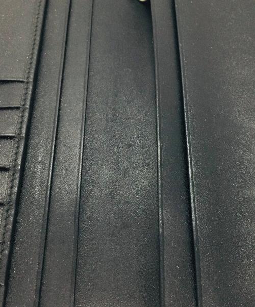 BVLGARI（ブルガリ）BVLGARI (ブルガリ) 長財布 ブラック×グレーの古着・服飾アイテム