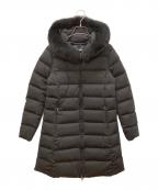 DUVETICAデュベティカ）の古着「192-D8120009N00-11980-FK　フォックスファーロングダウンコート」｜ブラック