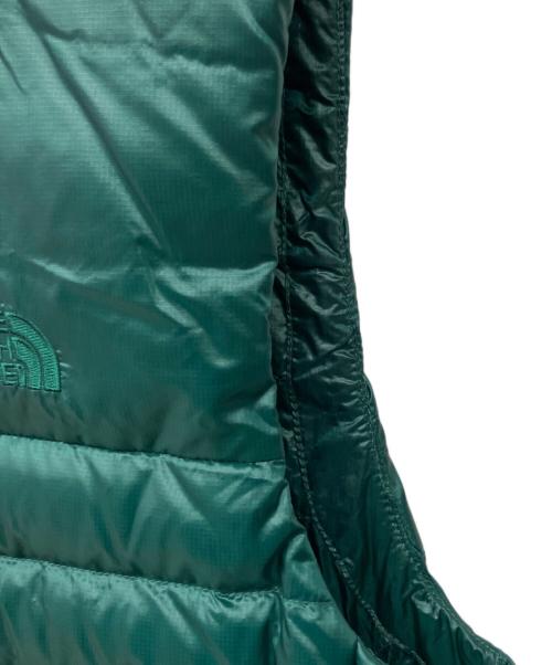 THE NORTH FACE（ザ ノース フェイス）THE NORTH FACE (ザ ノース フェイス) 550fill ダウンベスト グリーン サイズ:Mの古着・服飾アイテム