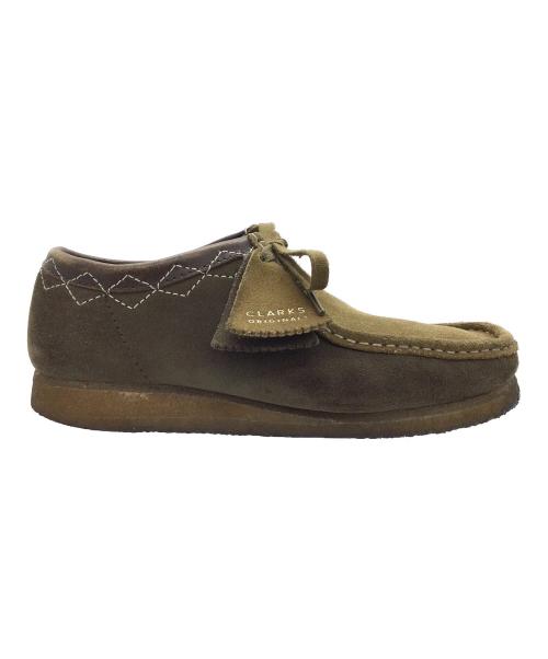 CLARKS（クラークス）CLARKS (クラークス) ワラビーシューズ カーキ サイズ:UK6 1/2G、US7 1/2M、EU40、CN250 2.5の古着・服飾アイテム