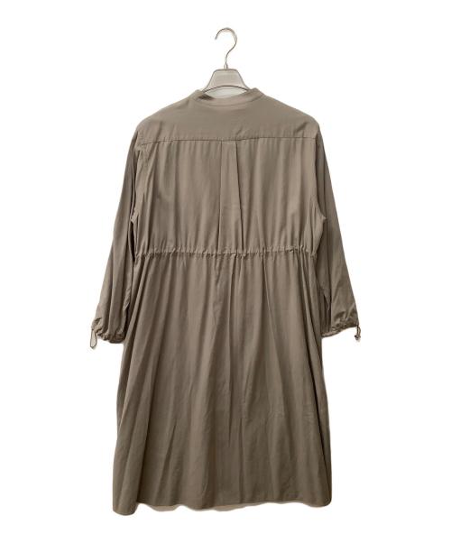 Gymphlex（ジムフレックス）Gymphlex (ジムフレックス) ノーカラーコート ベージュ サイズ:14の古着・服飾アイテム