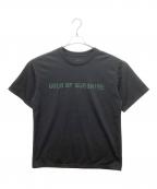 South2 West8サウスツー ウエストエイト）の古着「Crew Neck Tee」｜ブラック×グリーン