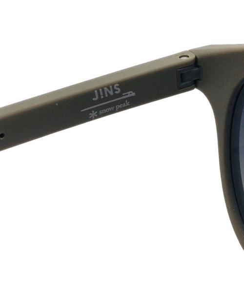 JINS（ジンズ）JINS (ジンズ) Snow peak (スノーピーク) サングラス グレーの古着・服飾アイテム