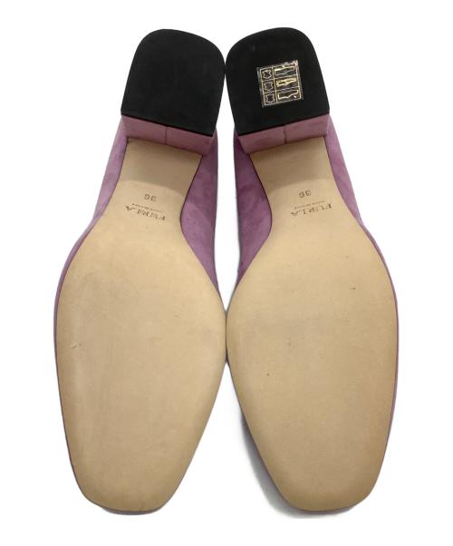 FURLA（フルラ）FURLA (フルラ) スウェードパンプス ピンク サイズ:36の古着・服飾アイテム