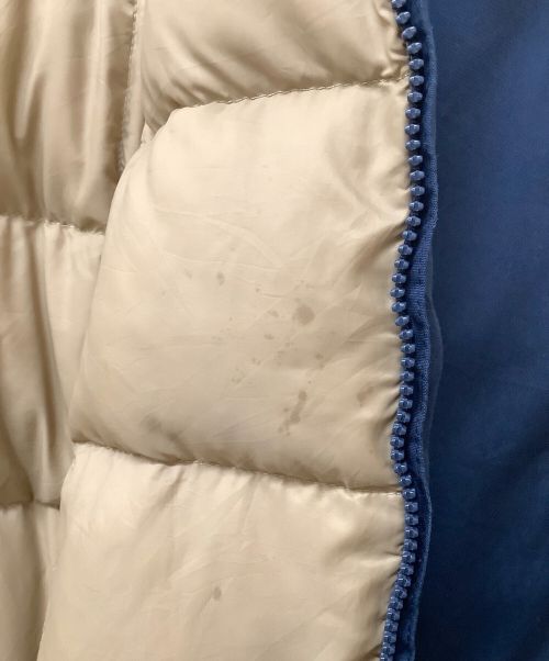 Eddie Bauer（エディーバウアー）Eddie Bauer (エディーバウアー) 70-80s 黒タグ前期 リブダウンジャケット ネイビー サイズ:Mの古着・服飾アイテム