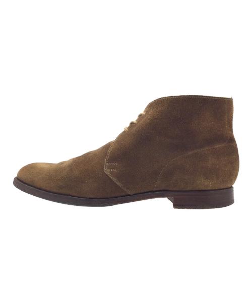 Crockett & Jones（クロケット＆ジョーンズ）Crockett & Jones (クロケット＆ジョーンズ) チャッカーブーツ ブラウン サイズ:8 1/2の古着・服飾アイテム