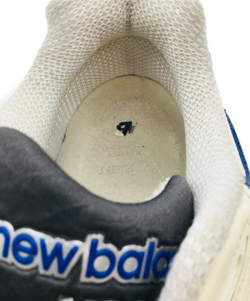 NEW BALANCE（ニューバランス）NEW BALANCE (ニューバランス) M990WB3 ホワイト×ブルー サイズ:US10、UK09 1/2、EU44、CM28の古着・服飾アイテム
