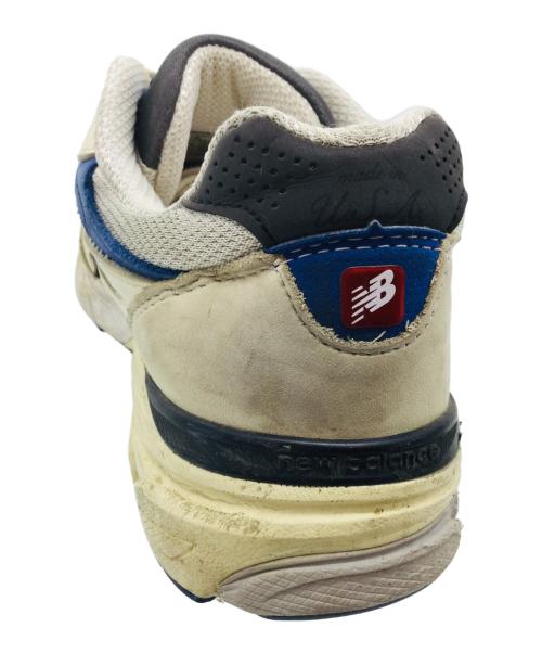 NEW BALANCE（ニューバランス）NEW BALANCE (ニューバランス) M990WB3 ホワイト×ブルー サイズ:US10、UK09 1/2、EU44、CM28の古着・服飾アイテム