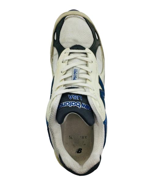 NEW BALANCE（ニューバランス）NEW BALANCE (ニューバランス) M990WB3 ホワイト×ブルー サイズ:US10、UK09 1/2、EU44、CM28の古着・服飾アイテム