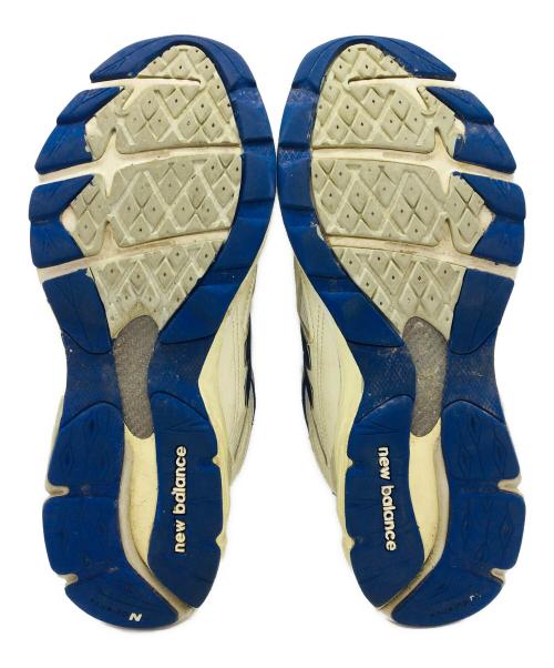 NEW BALANCE（ニューバランス）NEW BALANCE (ニューバランス) M990WB3 ホワイト×ブルー サイズ:US10、UK09 1/2、EU44、CM28の古着・服飾アイテム
