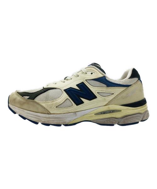 NEW BALANCE（ニューバランス）NEW BALANCE (ニューバランス) M990WB3 ホワイト×ブルー サイズ:US10、UK09 1/2、EU44、CM28の古着・服飾アイテム