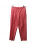 YORI（ヨリ）の古着「YR1922-062SM　トラウザーパンツ」｜ショッキングピンク