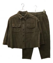 FREAK'S STORE（フリークスストア）の古着「コーデュロイセットアップ」｜ブラウン