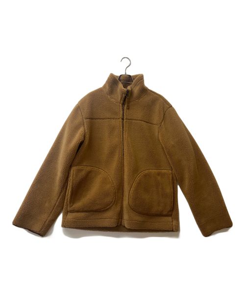 UNIVERD72（ユニバード72）UNIVERD72 (ユニバード72) REVERSIBLE FAKE MOUTON JACKET ブラウン サイズ:Lの古着・服飾アイテム