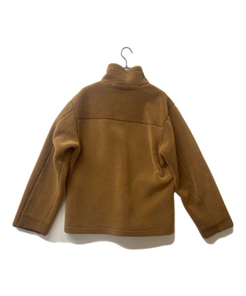 UNIVERD72（ユニバード72）UNIVERD72 (ユニバード72) REVERSIBLE FAKE MOUTON JACKET ブラウン サイズ:Lの古着・服飾アイテム