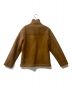 UNIVERD72 (ユニバード72) REVERSIBLE FAKE MOUTON JACKET ブラウン サイズ:L：6000円