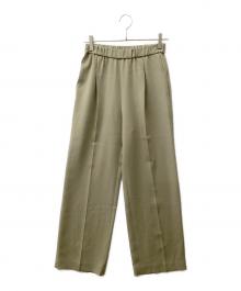 Plage（プラージュ）の古着「23-030-922-1110-4-0　uck relax pants」｜グリーン
