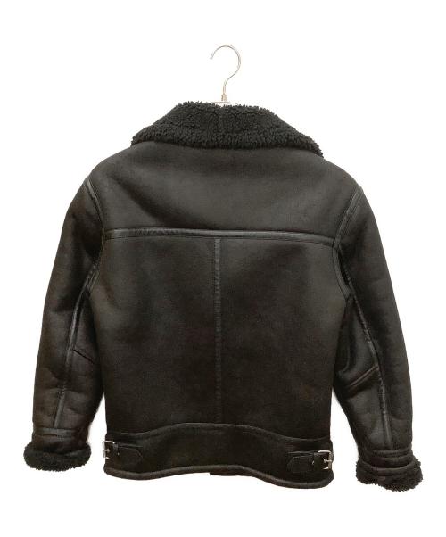 ZARA（ザラ）ZARA (ザラ) 3548/301/800　B-3 フェイクムートンジャケット ブラック サイズ:Lの古着・服飾アイテム