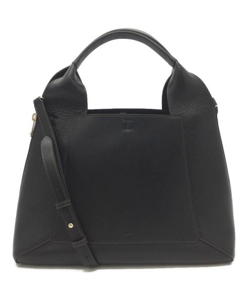 FURLA（フルラ）FURLA (フルラ) ショルダートートバッグ ブラックの古着・服飾アイテム