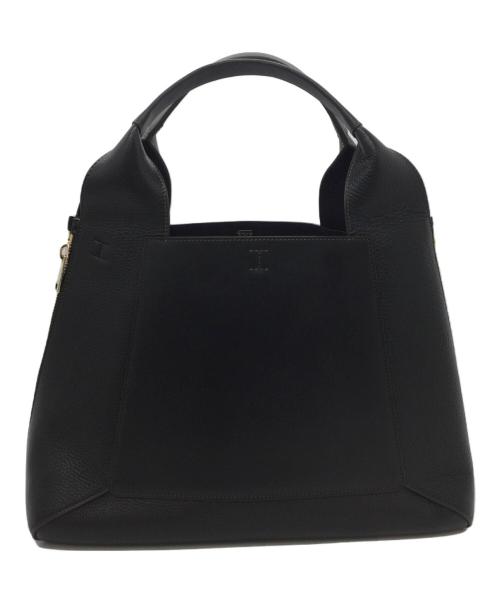 FURLA（フルラ）FURLA (フルラ) ショルダートートバッグ ブラックの古着・服飾アイテム