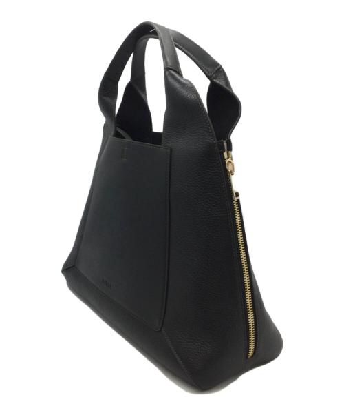 FURLA（フルラ）FURLA (フルラ) ショルダートートバッグ ブラックの古着・服飾アイテム