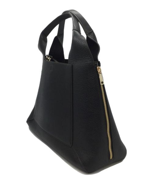 FURLA（フルラ）FURLA (フルラ) ショルダートートバッグ ブラックの古着・服飾アイテム