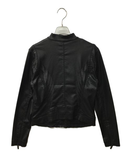 HARLEY-DAVIDSON（ハーレーダビッドソン）HARLEY-DAVIDSON (ハーレーダビッドソン) 98402-19VW　コーティング加工 ジップジャケット ブラック サイズ:Sの古着・服飾アイテム