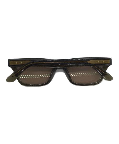 AUDIENCE by KANEKO OPTICAL（オーディエンス バイ カネコ オプティカル）Audience by KANEKO OPTICAL (オーディエンス バイ カネコ オプティカル) セルロイド サングラス カーキの古着・服飾アイテム