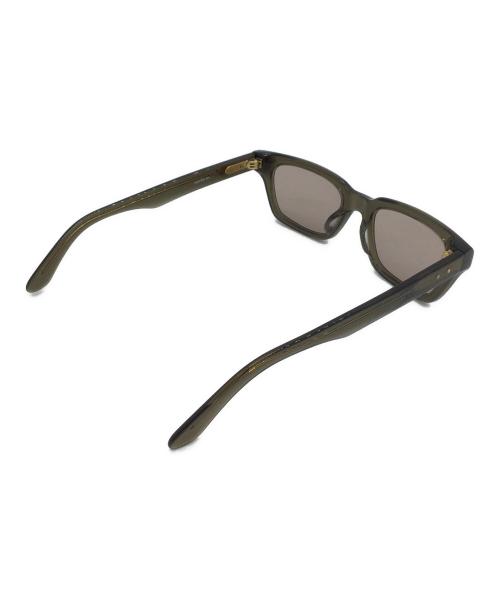 AUDIENCE by KANEKO OPTICAL（オーディエンス バイ カネコ オプティカル）Audience by KANEKO OPTICAL (オーディエンス バイ カネコ オプティカル) セルロイド サングラス カーキの古着・服飾アイテム