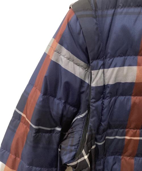 BLACK LABEL CRESTBRIDGE（ブラックレーベル クレストブリッジ）BLACK LABEL CRESTBRIDGE (ブラックレーベル クレストブリッジ) 51F04-803-28　2wayダウンジャケット ネイビー×レッド サイズ:Mの古着・服飾アイテム