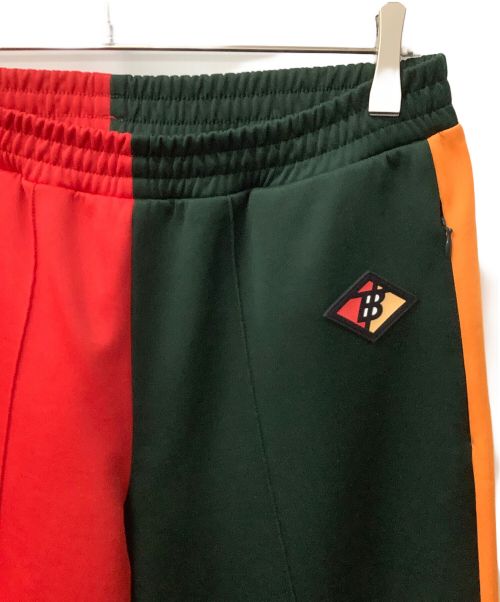 BURBERRY（バーバリー）BURBERRY (バーバリー) 4559625 / 69E　マルチカラートラックパンツ レッド×グリーン サイズ:Mの古着・服飾アイテム